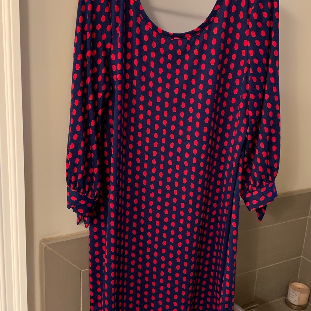 Mud pie three quarter sleeve shift dress